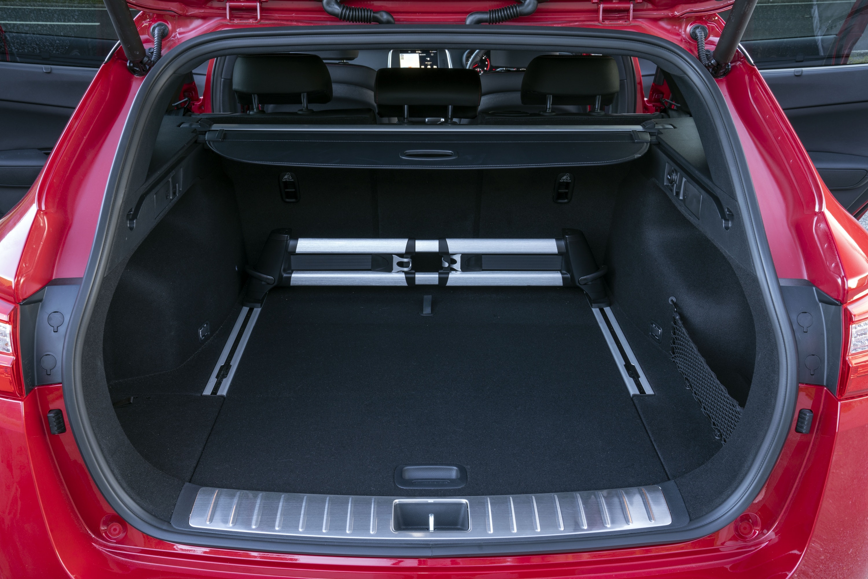 Open boot of a Kia Optima Sportswagon
